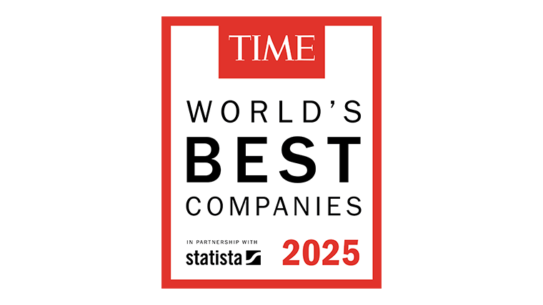 Times best companies to work for badge