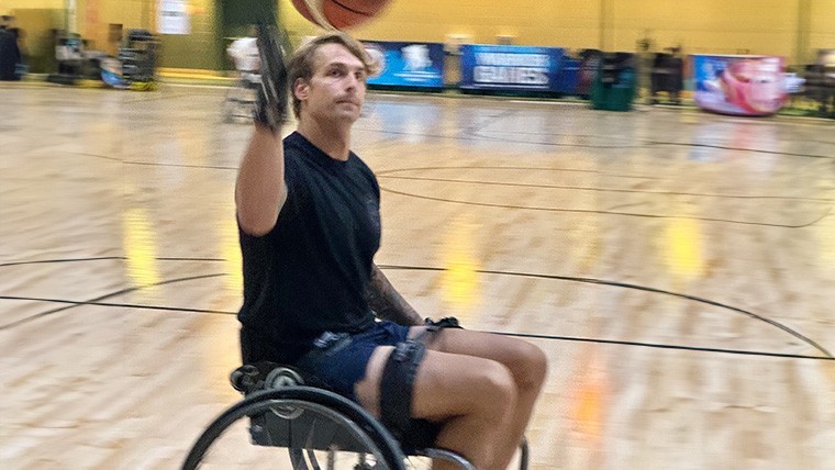 Warrior Games Wheelchair Basketball