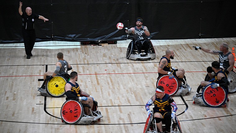 Warrior Games Wheelchair Rugby