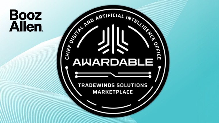 Booz Allen Tradewinds badge