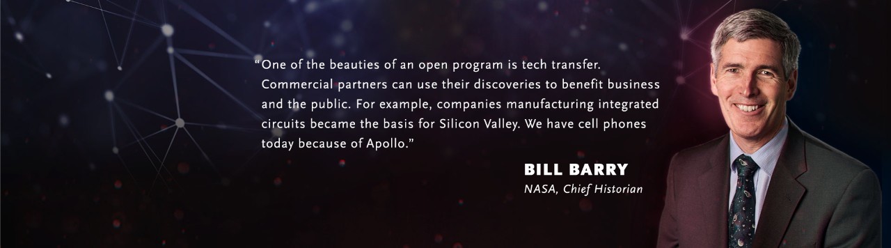 Quote by Bill Barry, NASA chief historian.