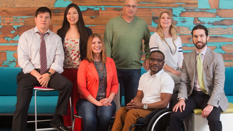 Click to open the "Supporting People with Disabilities at Booz Allen" page.