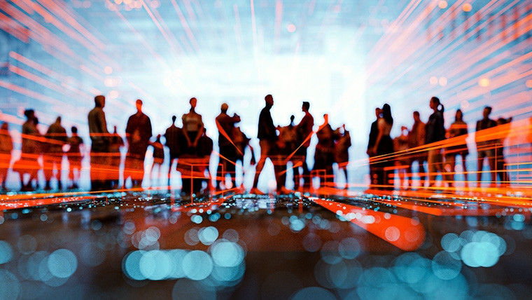 abstract image of a leadership team