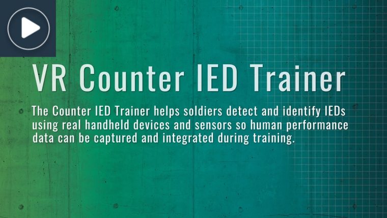 VR Counter IED Trainer