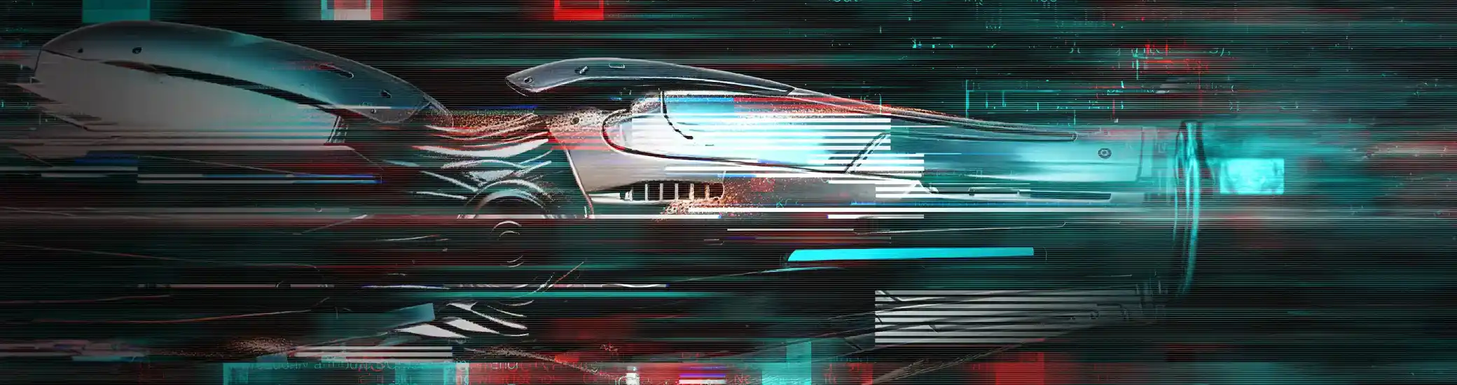 abstract digital image representing AI and cyber