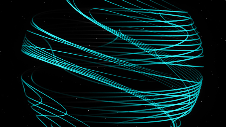 abstract sphere image