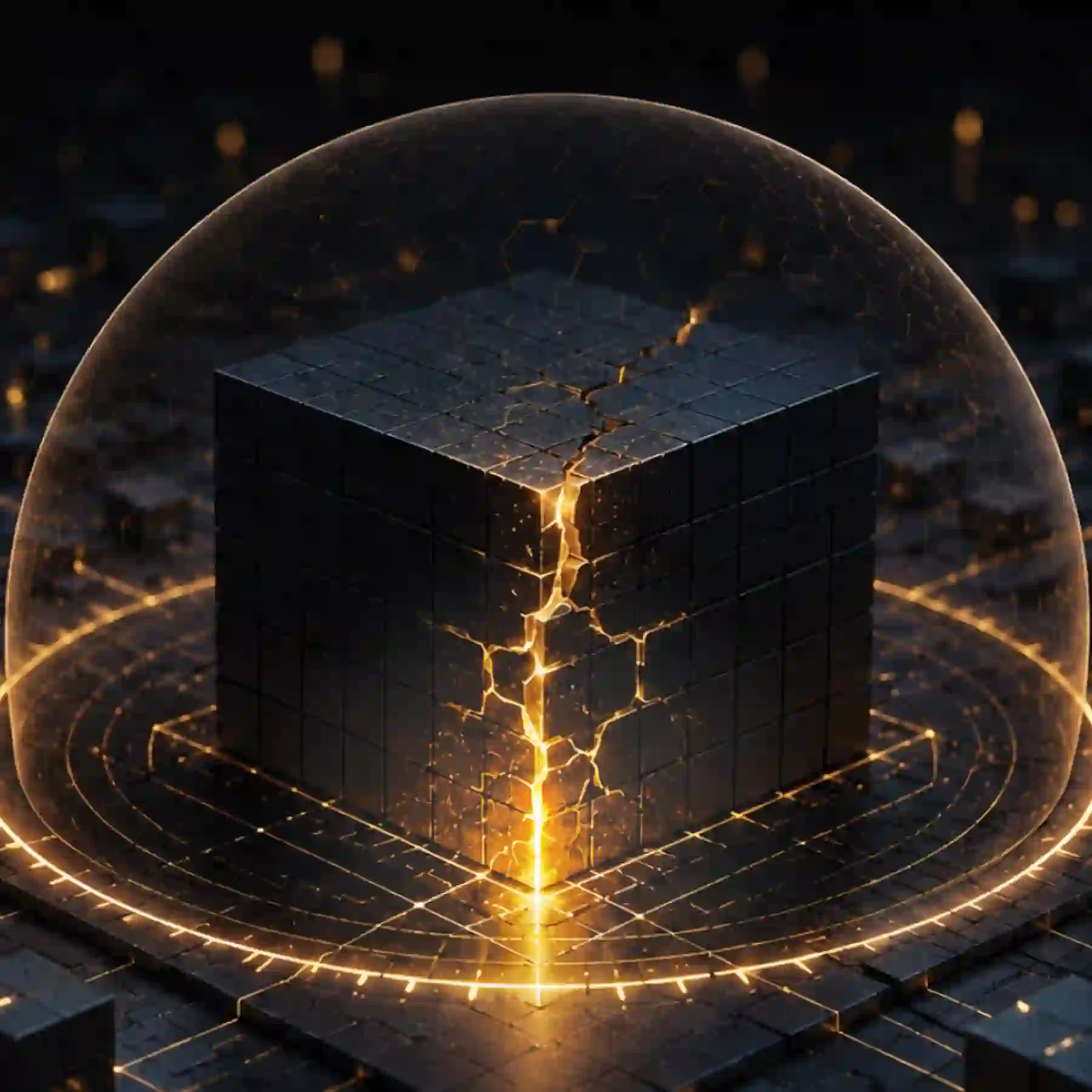 abstract graphic representing resilient technology