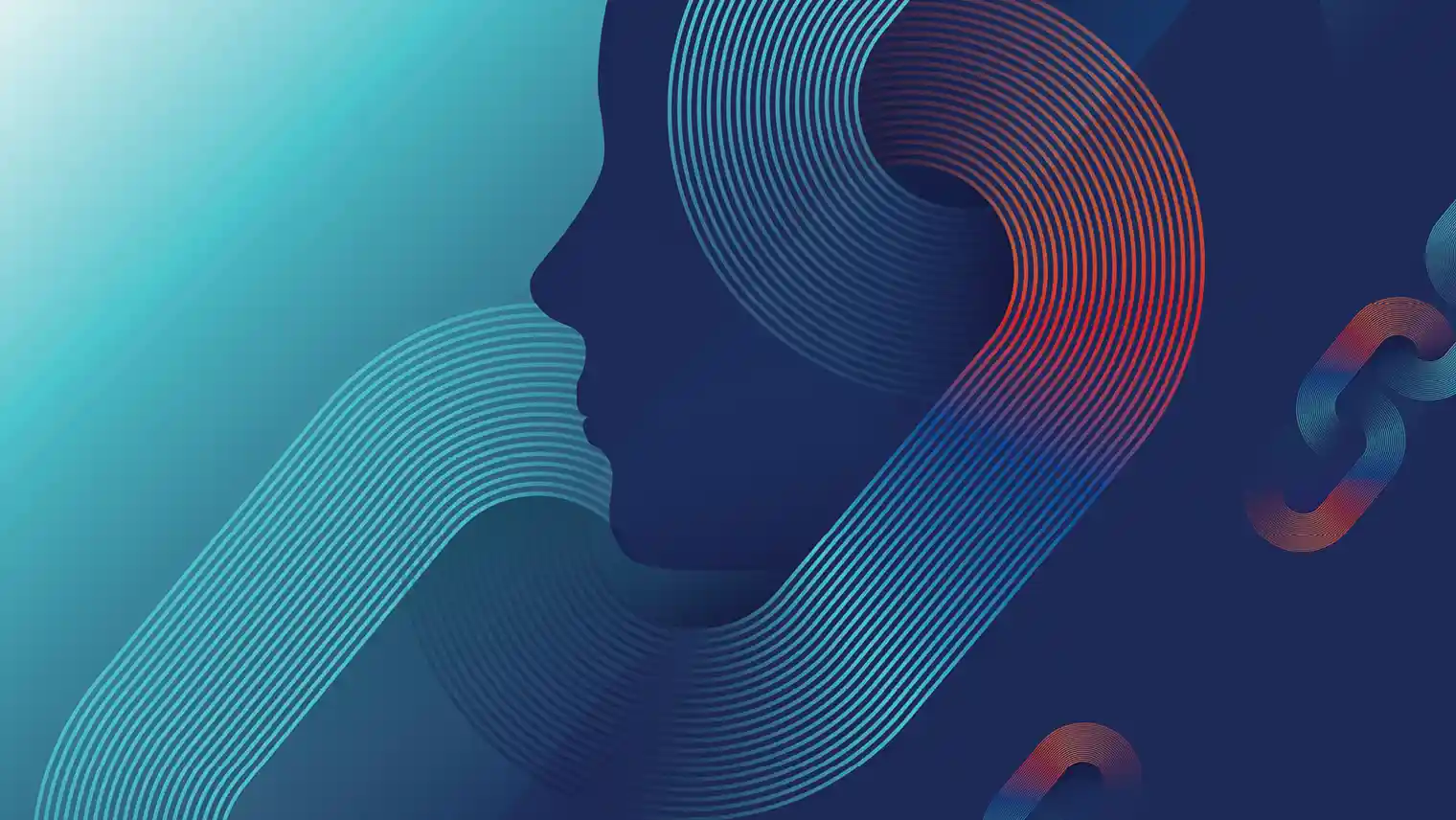 graphic representing AI agent