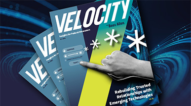 Front cover of velocity magazine